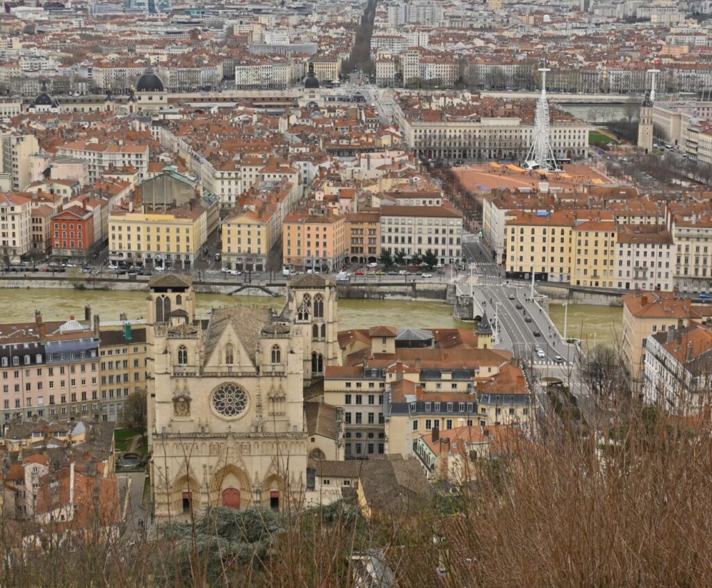 Lyon Vieux Lyon Rondreis Frankrijk per trein ()