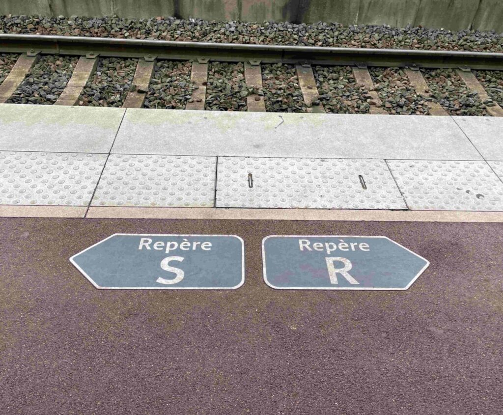 Reizen per trein footprint